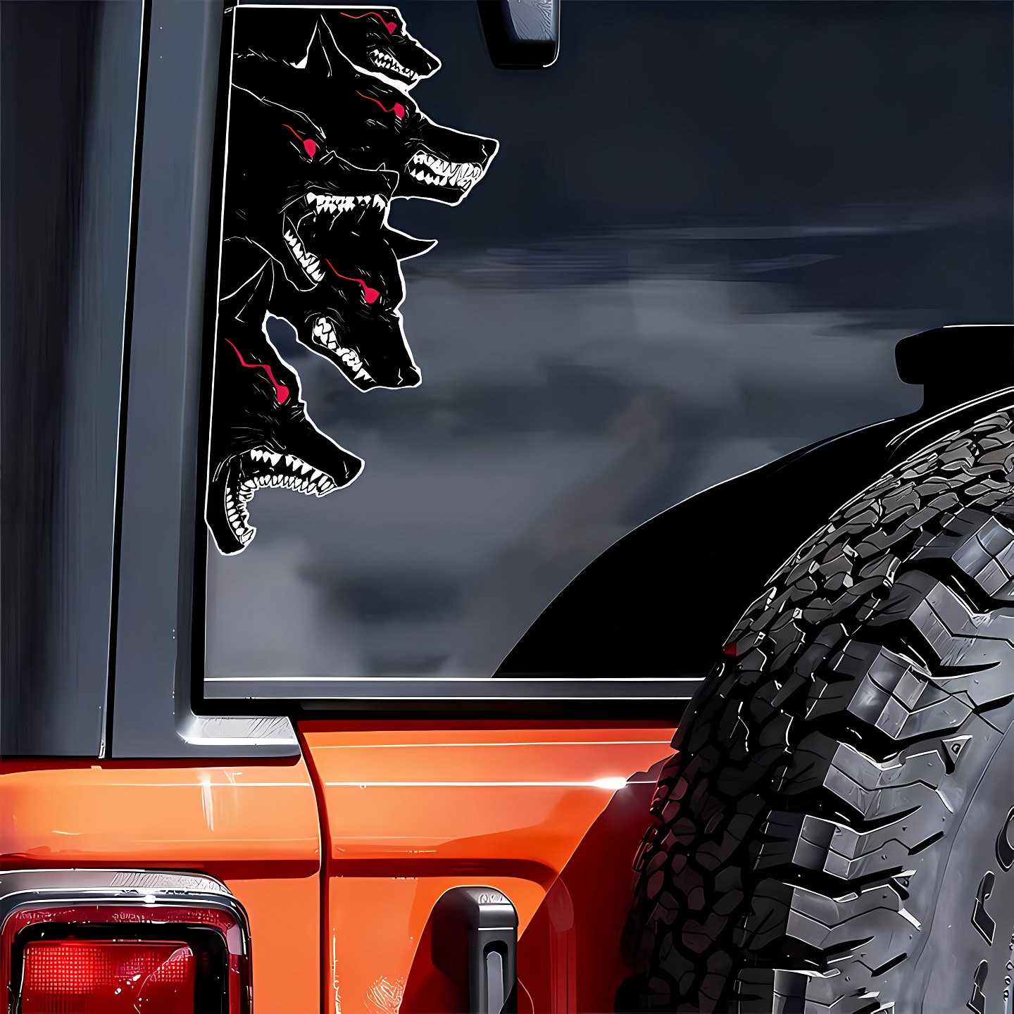 JDM Personalized Wolf Pack Car - Motorcycle Gear Backpack review and price