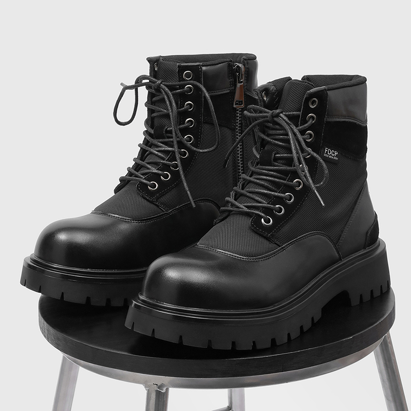 Men Spliced Thick Soled High T - Motorcycle Gear Mens review and price