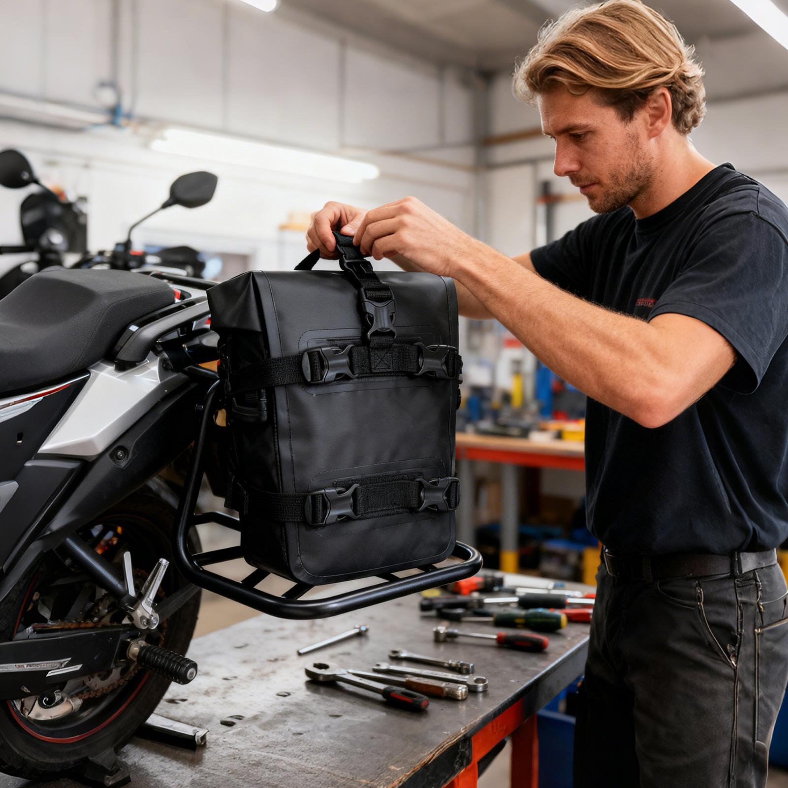 Motorcycle Front Bumper Bags W - Motorcycle Gear Backpack review and price