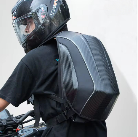 New Carbon Fiber Waterproof Ba - Motorcycle Gear Backpack review and price